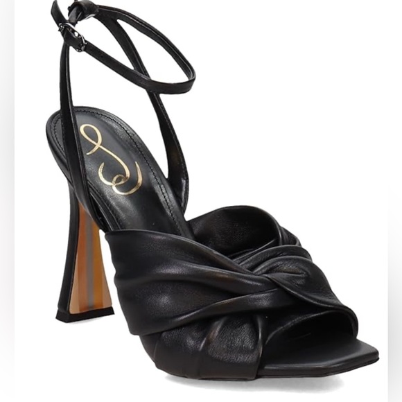 Sam Edelman Shoes - Perfect Sam Edelman Heels 9 Black Leather Sandal ankle wrap